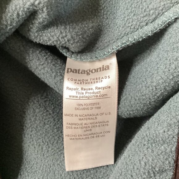 Patagonia Women Lightweight Synchilla Snap Fleece Pullover Size XS Jacket Multi - Picture 4 of 8